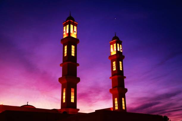 istock The evening illuminated by a holy sunset. 1010231430