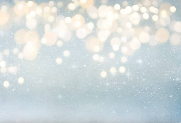 istock Blurred bokeh light background, Christmas and New Year holidays background 1010231670