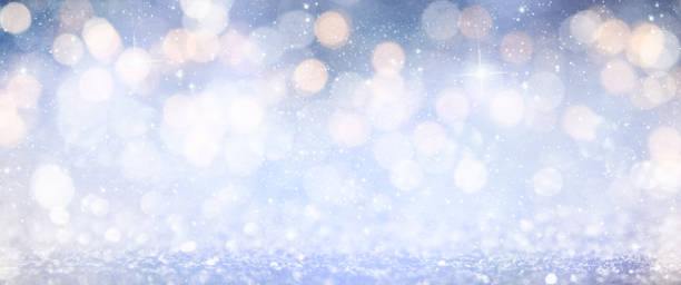 istock Blurred bokeh light background, Christmas and New Year holidays background 1010237164