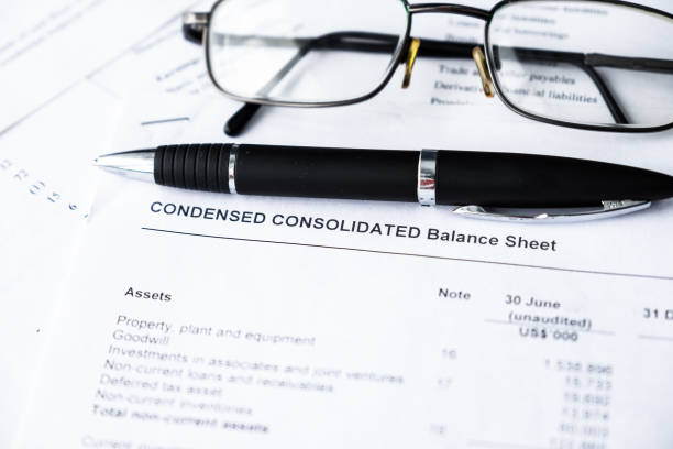 istock Analyze Income statement report for investment portfolio 1010241652
