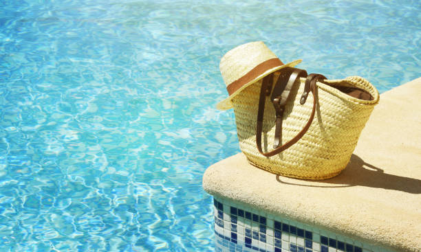 istock Summer accessories at the pool 1010250046