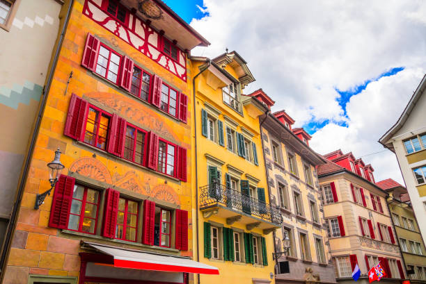 istock Cozy streets of Lucerne, Switzerland 1010258730