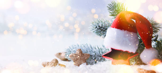 istock Christmas holiday snow background 1010287040