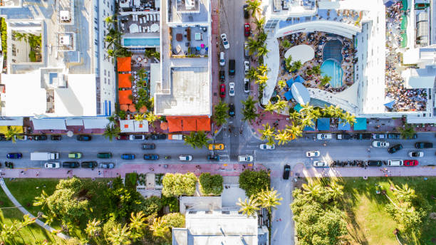 istock Miami Beach Drone Aerial View 1010306494