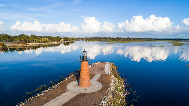 istock Lakefront Kissimmee Drone Aerial View 1010314200