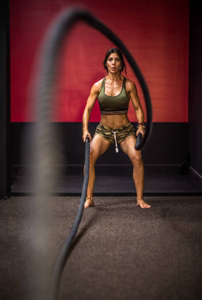 istock Woman workout in the gym 1010316540