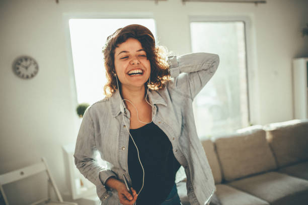 istock Excitedly Dancing to the Music 1010338800