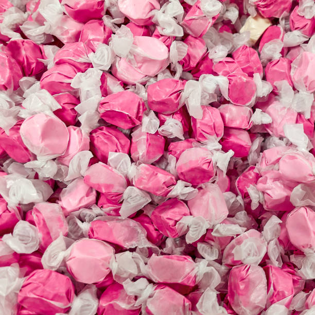 istock Pile of Pink Saltwater Taffy Candy 1010352754