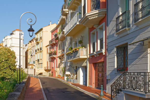 istock Monaco old city typical street 1010358124