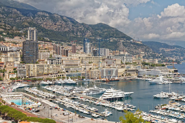 istock Monaco - The harbour - View from the Rock (