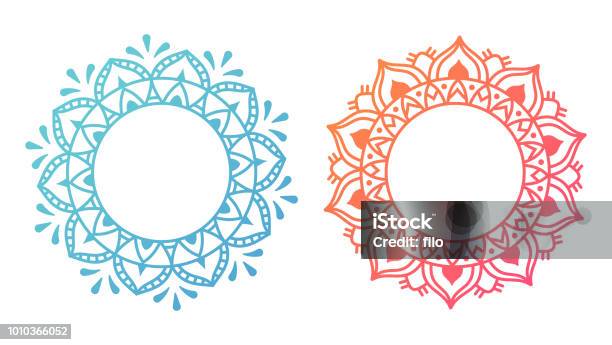 Mandala Pattern Designs Stock Illustration - Download Image Now - Mandala, Pattern, Culture of India