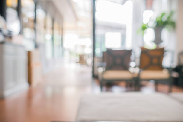 istock Blurred image of living room use for background 1010389538