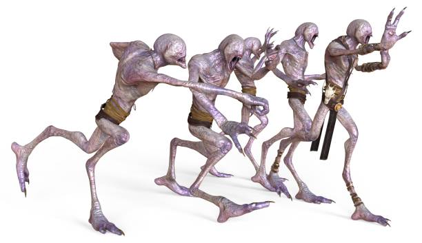istock 3D illustration blind demons monster isolated on white background 1010443880