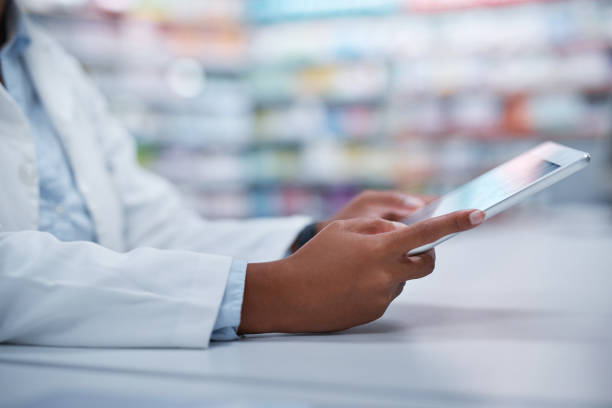 istock Connected to the smooth-running of her pharmacy 1010456654
