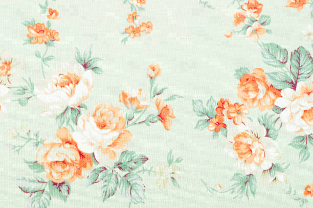 istock vintage style of tapestry flowers fabric pattern background 1010461724