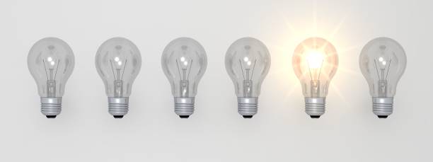 istock ideas brainstorming 3d light bulbs isolated sign symbol icon illustration 1010482752