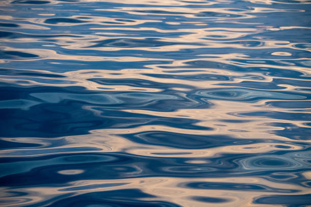 istock sunset on ocean blue and gold natural soft background 1010488504