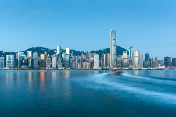 istock Hongkong's bustling urban skyline 1010488956