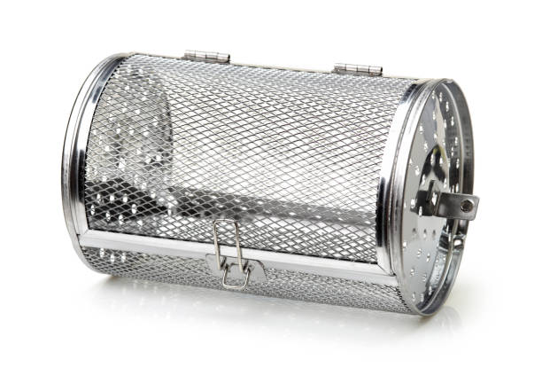 istock Electric oven cage on white background 1010500238