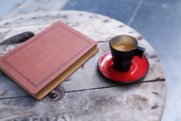 istock coffee and books on wood 1010503554
