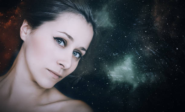 istock Woman with stars. 1010504080