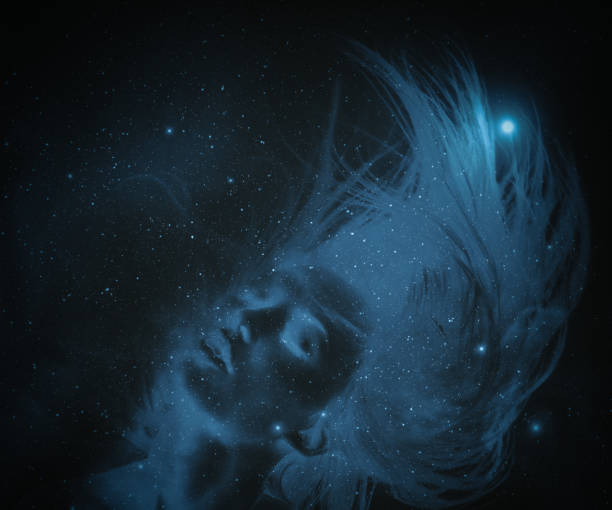 istock Woman with stars. 1010504268