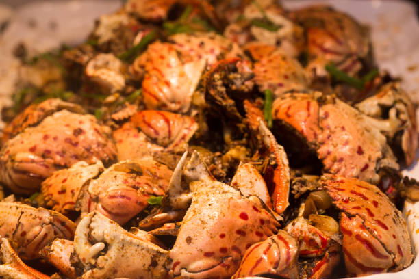 istock Braised Crabs  sold in the market 1010510472