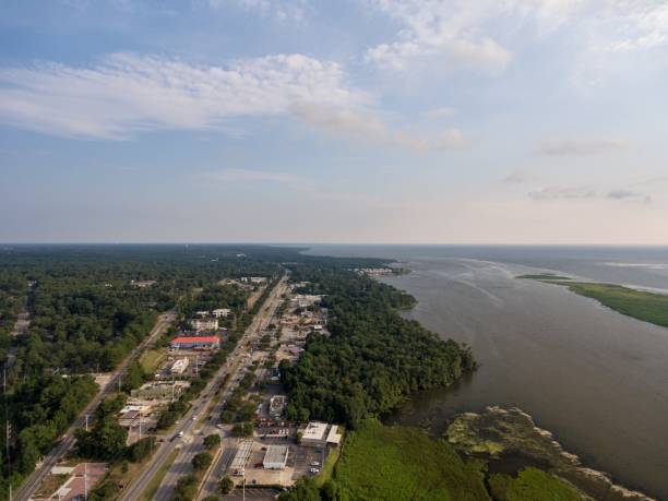 istock Eastern shore of Mobile Bay, Alabama 1010522496