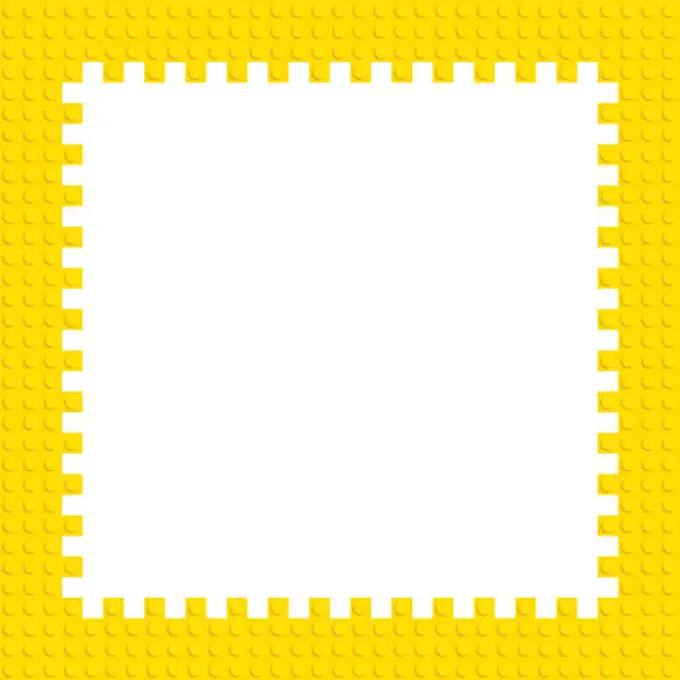 Vector illustration of Yellow Frame