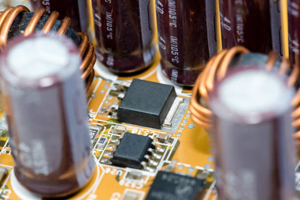 istock Abstract,close up of Mainboard Electronic computer background. (logic board,cpu motherboard,Main board,system board,mobo) 1010534796
