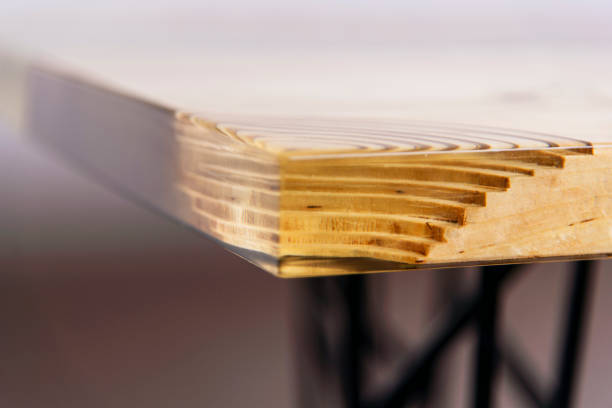 istock Handmade knotted wooden table 1010549688