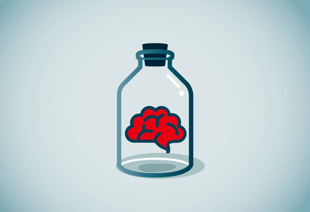 protection commercial illustrator brain jar stock illustrations