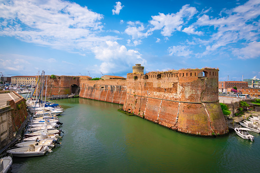 Old fortress of Livorno, Tuscany, Italy