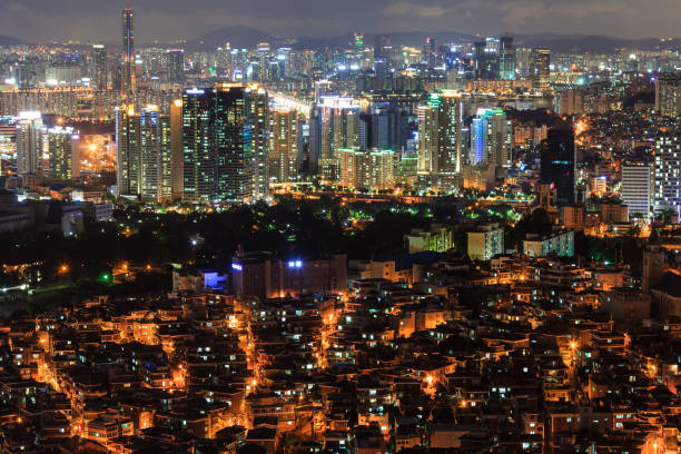 istock The night view of Namsan 1010614240