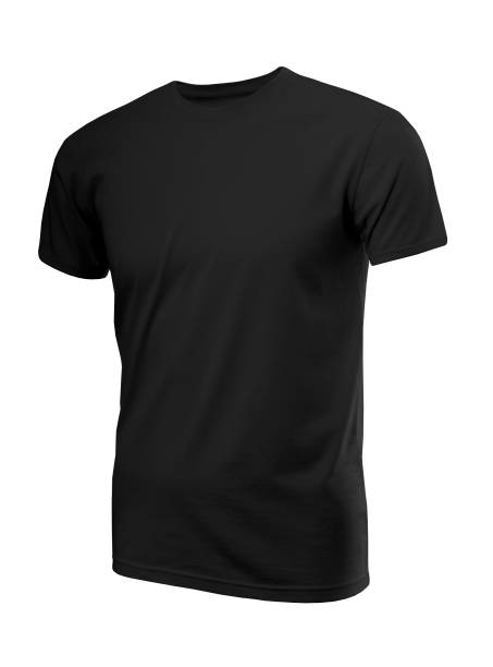Black man's T-shirt with short sleeves (model7)