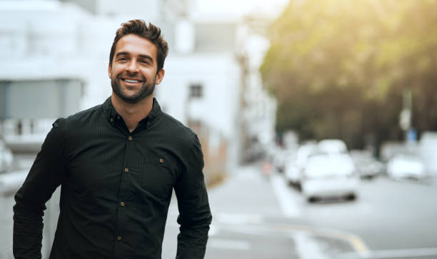 istock He enjoys walking through the city center 1010617682