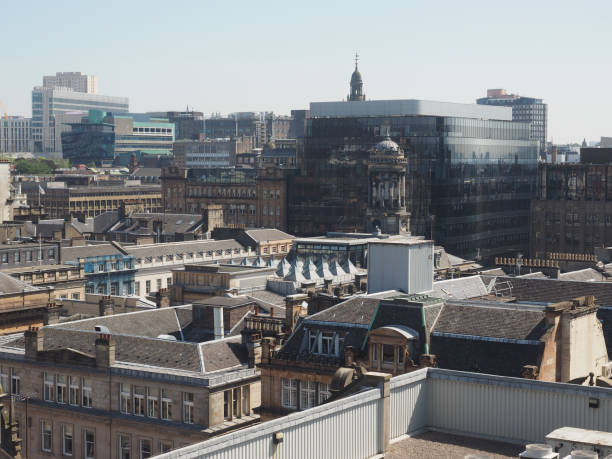 istock Aerial view of Glasgow 1010621864
