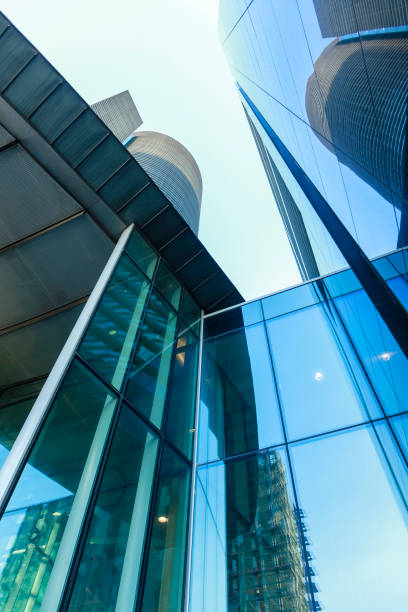 istock Financial district architecture in Brussels, Belgium 1010630964