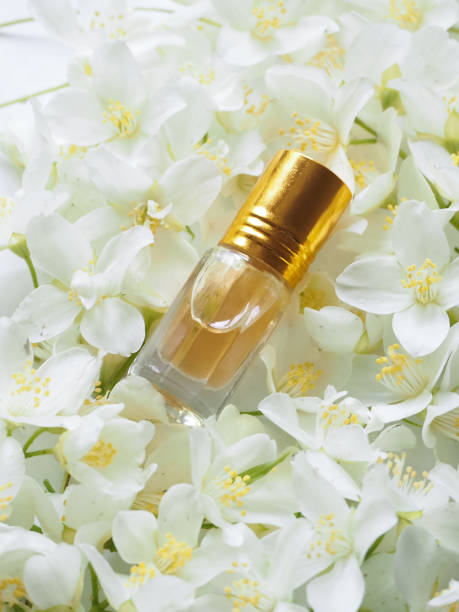 istock Indian Attar oil. Natural herbal perfume in a mini bottle. 1010640836