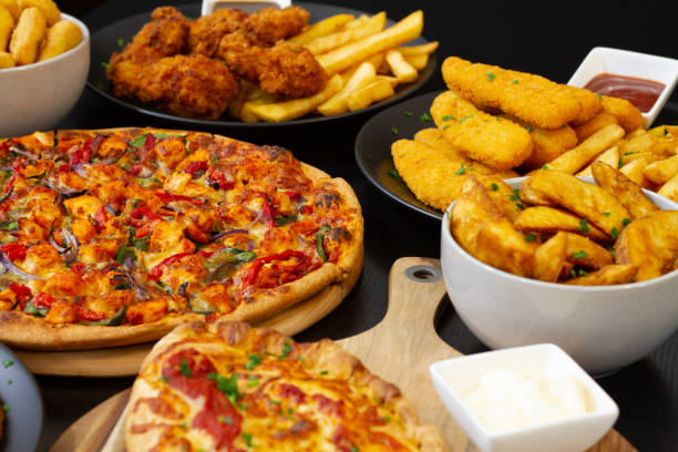 istock Pizza pasta and more dishes on the table 1010651652