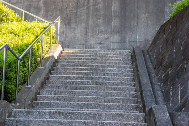 istock Concrete stairways in Japan 1010654978