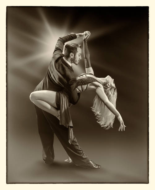 istock Couple dancing Tango in Buenos Aires Argentina 1010665894