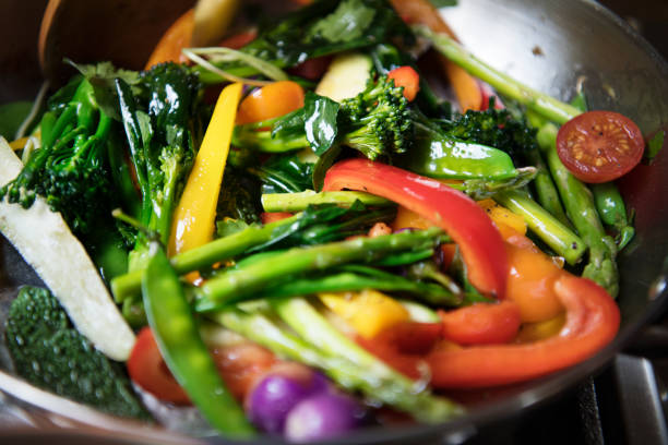 istock Sauted mixed vegetables food photography recipe idea 1010693630
