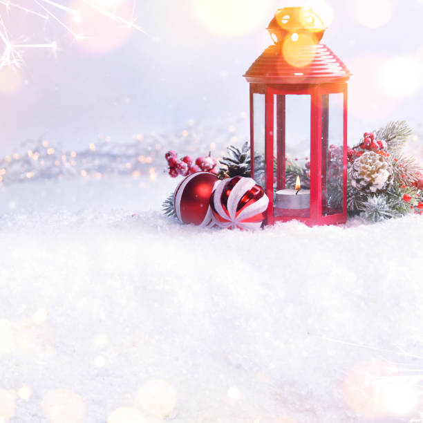 istock Holiday background with christmas ornament 1010697964