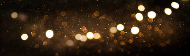 istock Christmas and New Year Holiday Background with light bokeh 1010698256