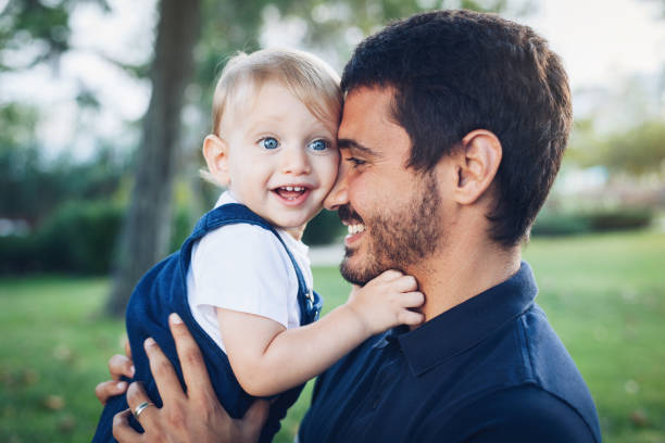 istock Father and toddler outdoors 1010721412
