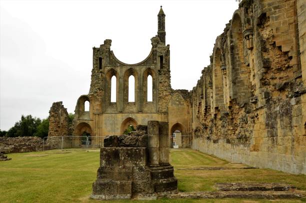 istock Byland Abbey, Medieval Historic monument, North Yorkshire 1010726544