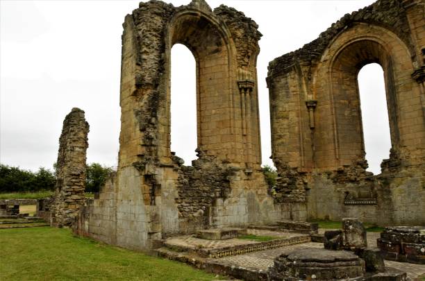 istock Byland Abbey, Medieval Historic monument, North Yorkshire 1010726770