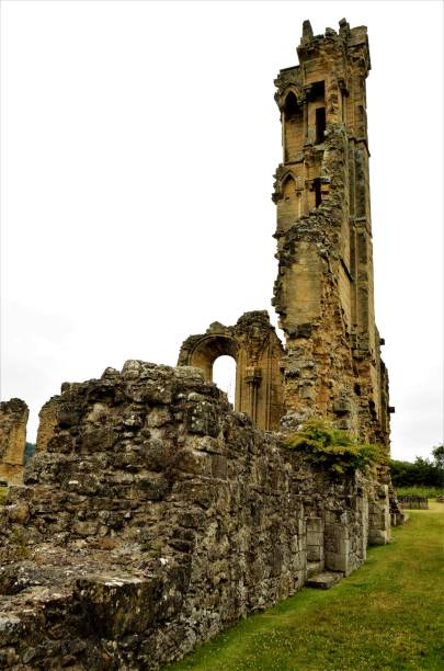 istock Byland Abbey, Medieval Historic monument, North Yorkshire 1010726826