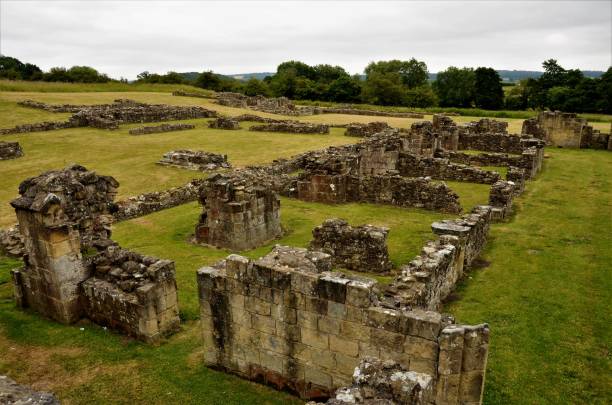 istock Byland Abbey, Medieval Historic monument, North Yorkshire 1010726912